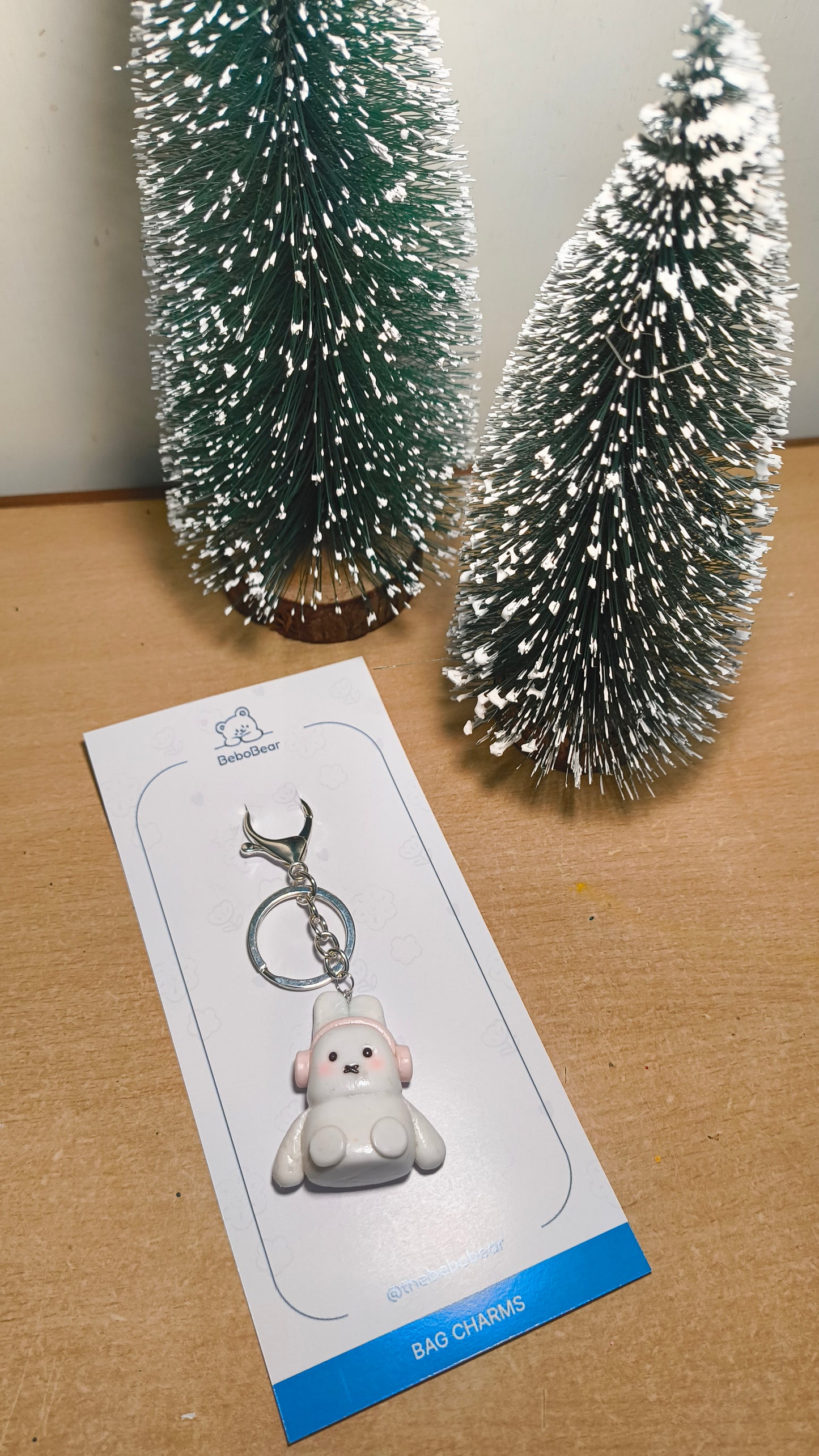 Miffy Porcelain Clay Bag Charm