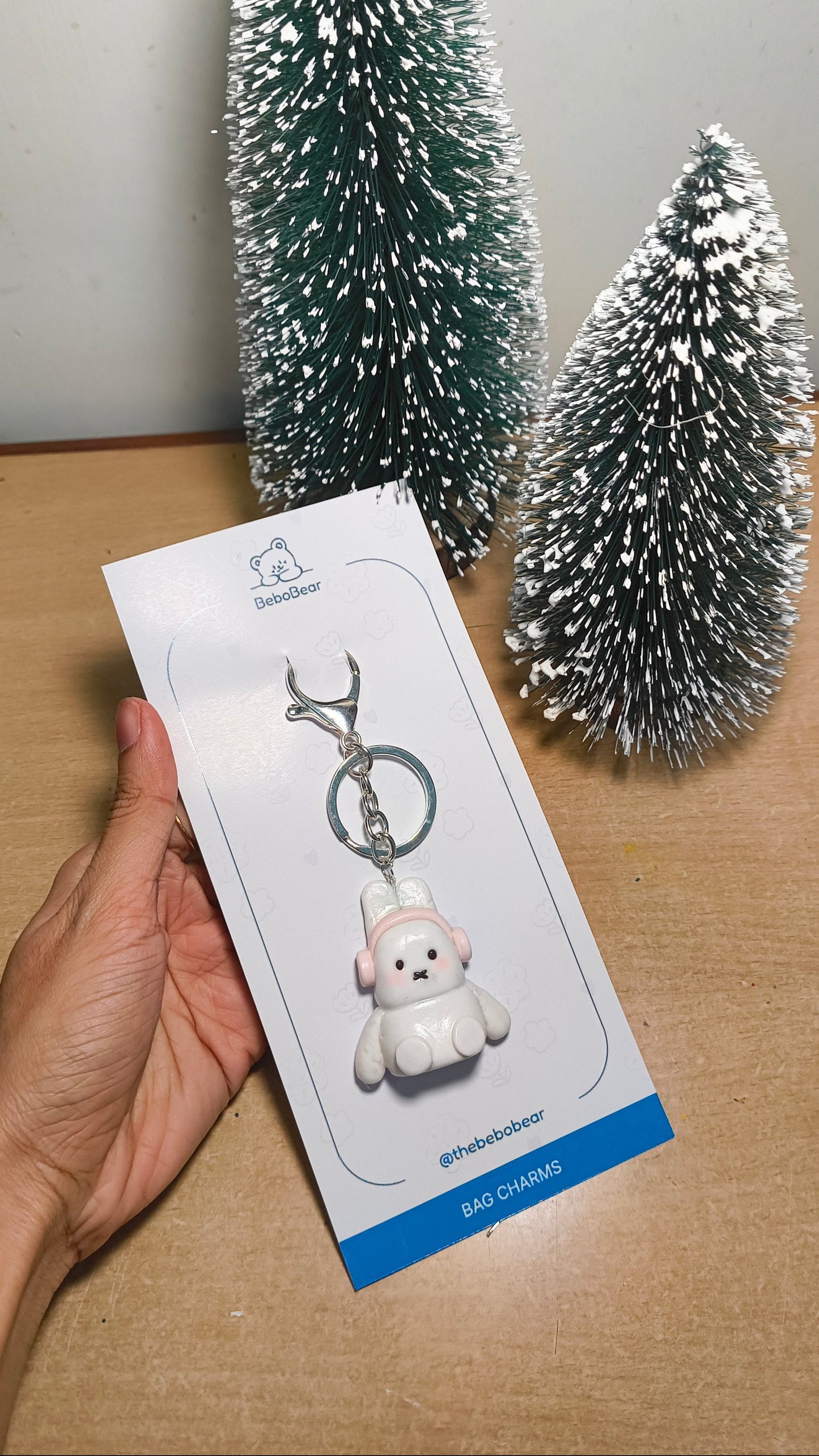 Miffy Porcelain Clay Bag Charm